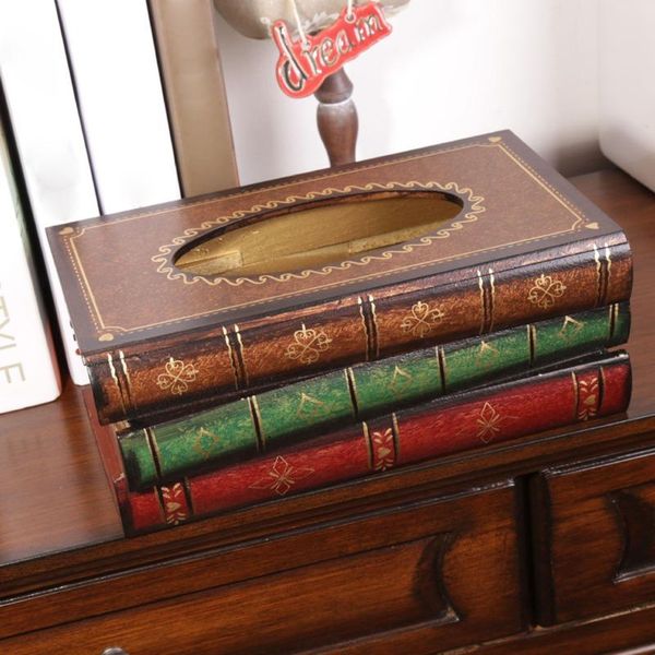 tissue boxes & napkins book shape box luxurious retro style retangle napkin paper holder ring storage household supplies
tissue boxes & napkins book shape box luxurious retro style retangle napkin paper holder ring storage household supplies