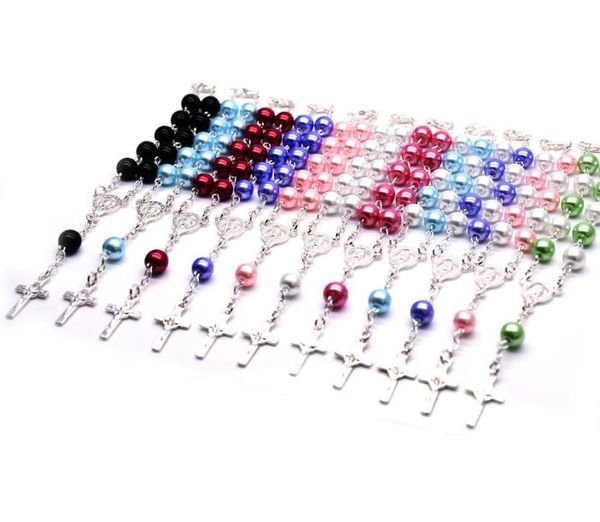 2021 classic pearl rosary cross bracelet for women men jewelry 8mm prayer beads bangle catholic religious bracelets wedding gift, Black
2021 classic pearl rosary cross bracelet for women men jewelry 8mm prayer beads bangle catholic religious bracelets wedding gift, Black