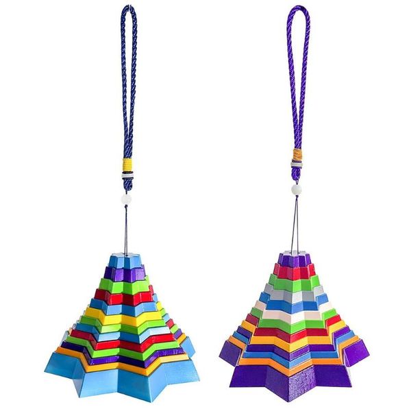 decorative objects & figurines christmas falling star tower wind chime ornament 3d diy toy hanging pendants blue-green pendant dec
decorative objects & figurines christmas falling star tower wind chime ornament 3d diy toy hanging pendants blue-green pendant dec