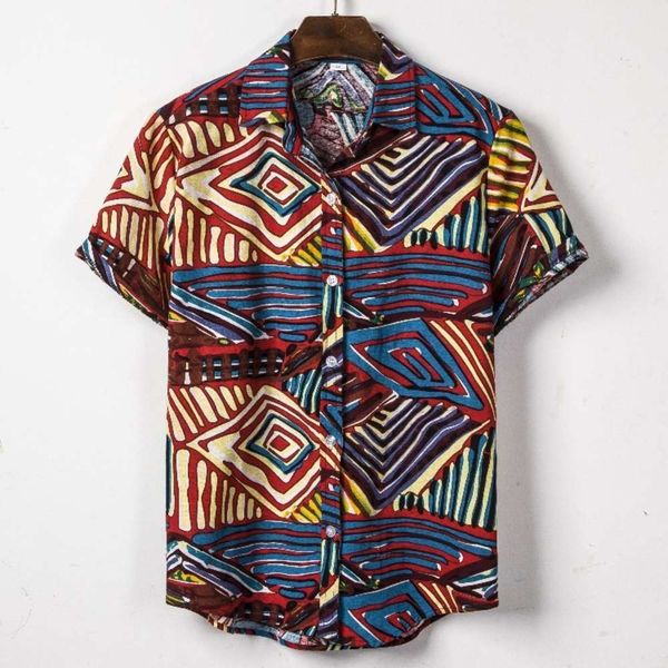 men's shirt short sleeve linen indian ethnic style men's floral shirt, White;black
men's shirt short sleeve linen indian ethnic style men's floral shirt, White;black