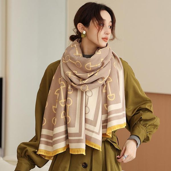 scarves 2021 design thick cashmere scarf women winter warm pashmina shawls lady wraps blanket outdoor bufanda female gift, Blue;gray
scarves 2021 design thick cashmere scarf women winter warm pashmina shawls lady wraps blanket outdoor bufanda female gift, Blue;gray