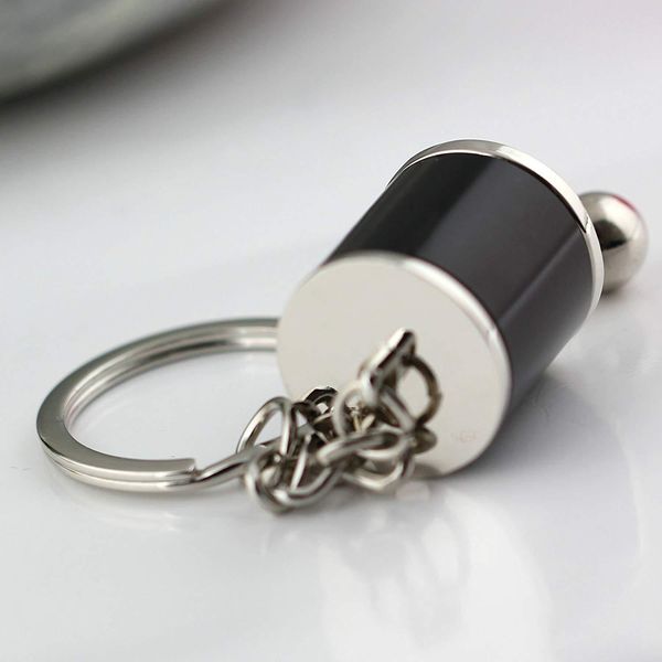 10pcssix-speed manual transmission gear lever keychain gearbox shift lever key chain car key ring, Silver
10pcssix-speed manual transmission gear lever keychain gearbox shift lever key chain car key ring, Silver