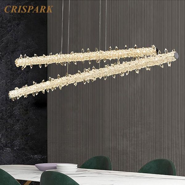 nordic crystal chandelier light led linear long hanging lamp modern art deco fixture for dining table bar kitchen island chandeliers
nordic crystal chandelier light led linear long hanging lamp modern art deco fixture for dining table bar kitchen island chandeliers