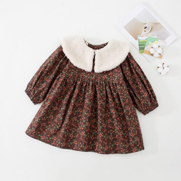 girl's dresses girls plus velvet floral dress flower girl kids for toddler christmas outfits korean baby clothes, Red;yellow
girl's dresses girls plus velvet floral dress flower girl kids for toddler christmas outfits korean baby clothes, Red;yellow