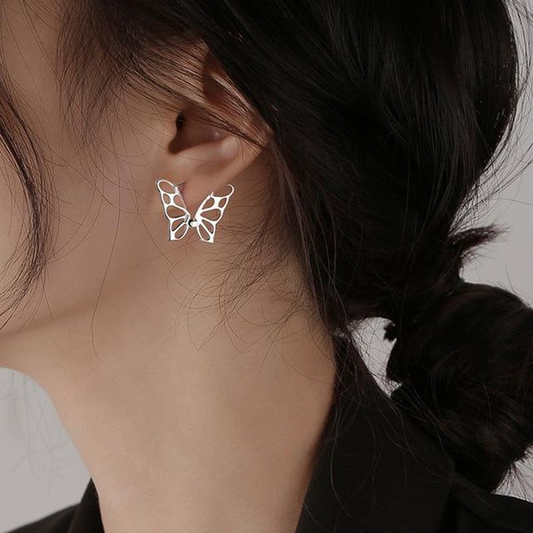 hoop & huggie srcoi silver color hollow butterfly earrings cute geometric insect animal female accessories jewelry gift 2021, Golden;silver
hoop & huggie srcoi silver color hollow butterfly earrings cute geometric insect animal female accessories jewelry gift 2021, Golden;silver
