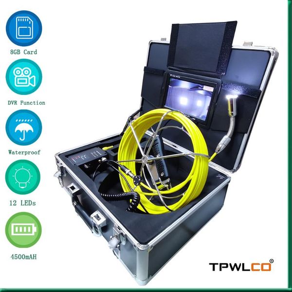 cameras 7'' screen 23mm for clean pipe sewer duct inspection with 4500mah battery box/20-50m cable
cameras 7'' screen 23mm for clean pipe sewer duct inspection with 4500mah battery box/20-50m cable