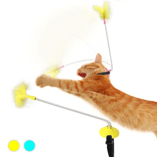 cat toys plush accessories with feather automatic interactive self-hey for kitten spring funny stick pet chewing
cat toys plush accessories with feather automatic interactive self-hey for kitten spring funny stick pet chewing