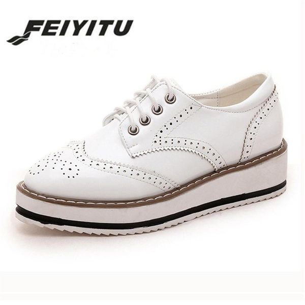 dress shoes feiyitu 2021 woman brogue med heels british style platform casual lace up women, Black
dress shoes feiyitu 2021 woman brogue med heels british style platform casual lace up women, Black