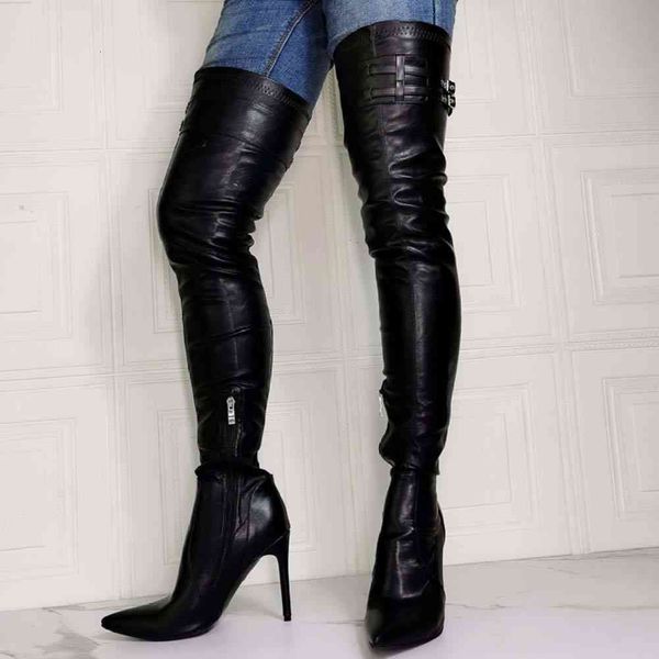 boots sarairis high-quality mature shoes in fashion ladies zip up high-thigh-high-booted boots y28e, Black
boots sarairis high-quality mature shoes in fashion ladies zip up high-thigh-high-booted boots y28e, Black