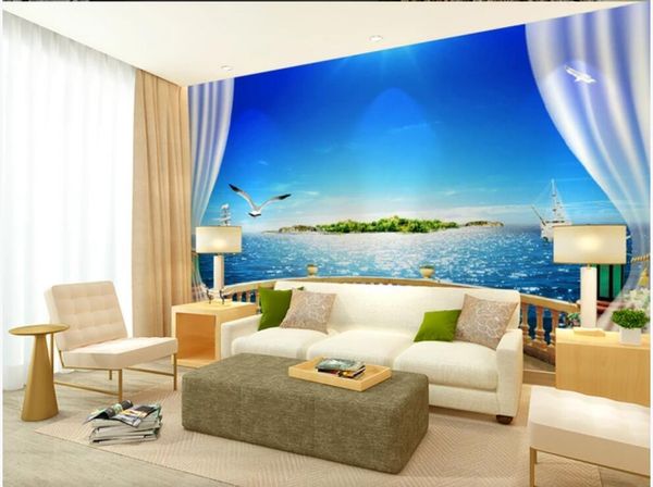 wallpapers custom mural on the wall 3d paper blue sky island seagull sailing balcony scenery po wallpaper in living room
wallpapers custom mural on the wall 3d paper blue sky island seagull sailing balcony scenery po wallpaper in living room