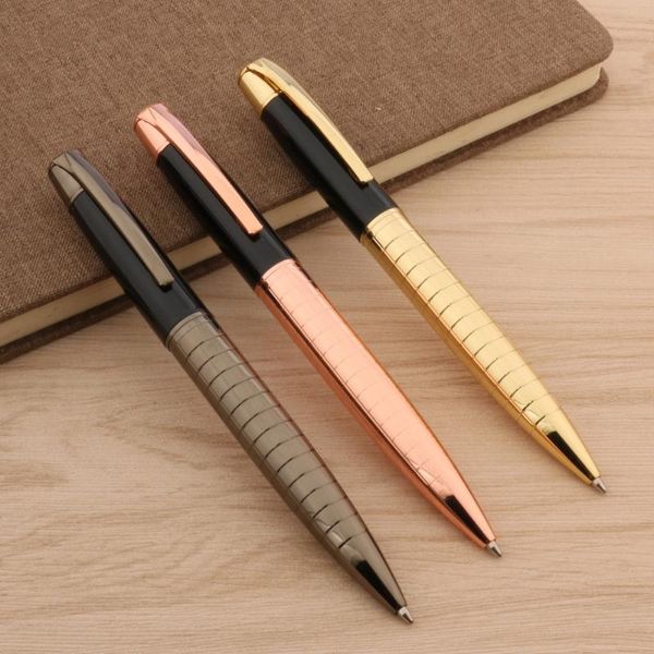 luxury metal 02 ballpoint pen spin rose golden gun gray stationery student office school supplies ink pens, Blue;orange
luxury metal 02 ballpoint pen spin rose golden gun gray stationery student office school supplies ink pens, Blue;orange
