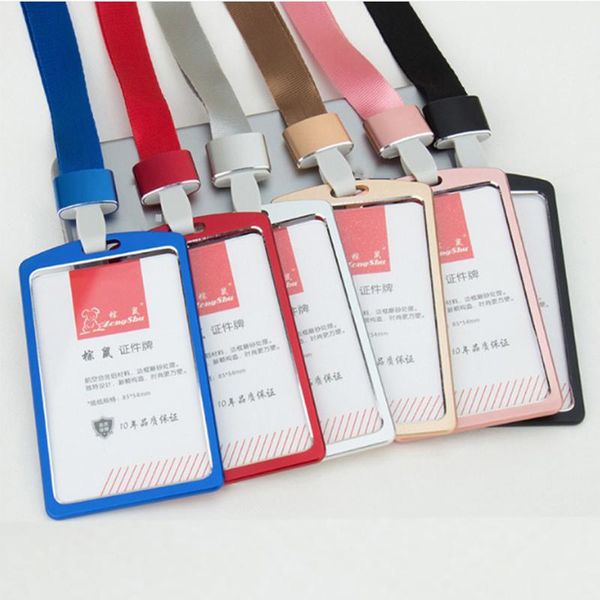 card holders aluminum alloy work name holder business badge lanyard with rope id metal case, Brown;gray
card holders aluminum alloy work name holder business badge lanyard with rope id metal case, Brown;gray