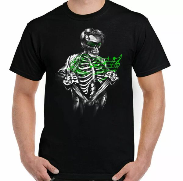 rockabilly t-shirt skull skeleton man funny music rock n roll elvis, White;black
rockabilly t-shirt skull skeleton man funny music rock n roll elvis, White;black