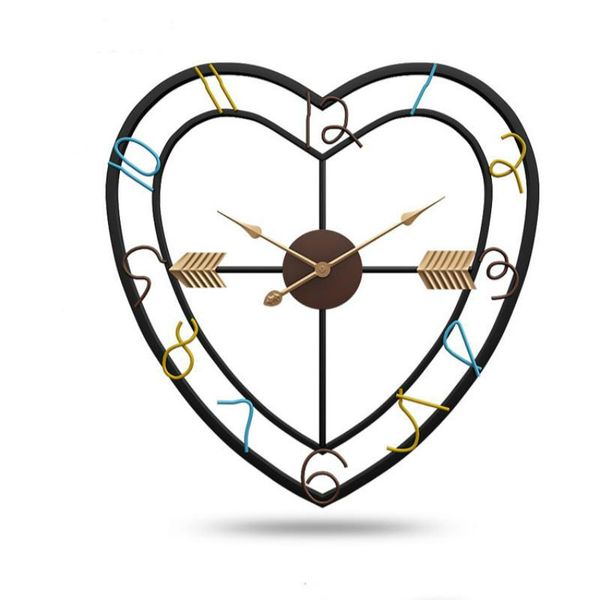 wall clocks minimalist luxury love clock modern design living room decor mute iron metal watch large on the for gift
wall clocks minimalist luxury love clock modern design living room decor mute iron metal watch large on the for gift