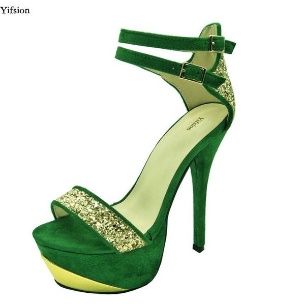 olomm fashion women platform sandals stiletto high heels shoes nice open toe green party ladies plus us size 4-.5, Black
olomm fashion women platform sandals stiletto high heels shoes nice open toe green party ladies plus us size 4-.5, Black