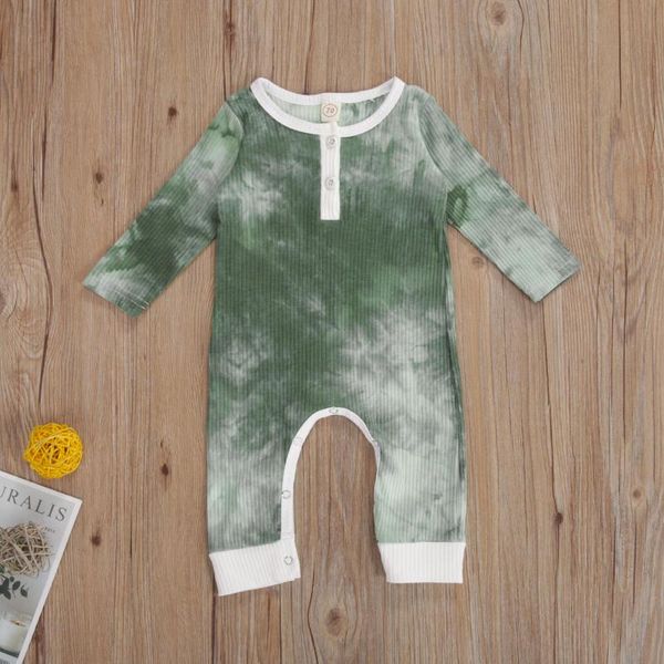 jumpsuits baby & children's 0-24m born girls boys spring autumn tie dye ribbed outfits romper long sleeve playsuits, Blue
jumpsuits baby & children's 0-24m born girls boys spring autumn tie dye ribbed outfits romper long sleeve playsuits, Blue