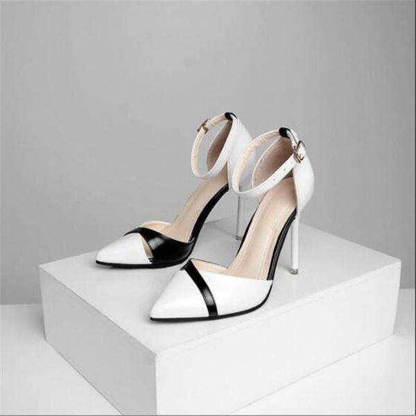 summer women's sandals pointed high-heeled shoes buckle fashion casual wild banquet slim, Black
summer women's sandals pointed high-heeled shoes buckle fashion casual wild banquet slim, Black