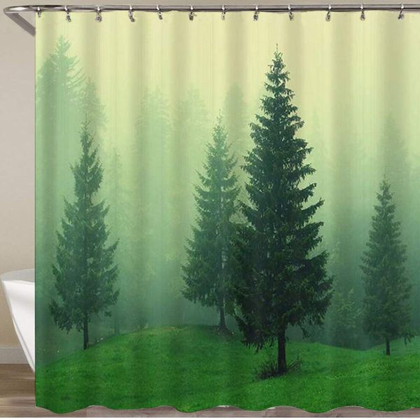 shower curtain,mystic landscape pine forest pine trees in woodland with foggy air in mountain,polyester fabric waterproof bath
shower curtain,mystic landscape pine forest pine trees in woodland with foggy air in mountain,polyester fabric waterproof bath