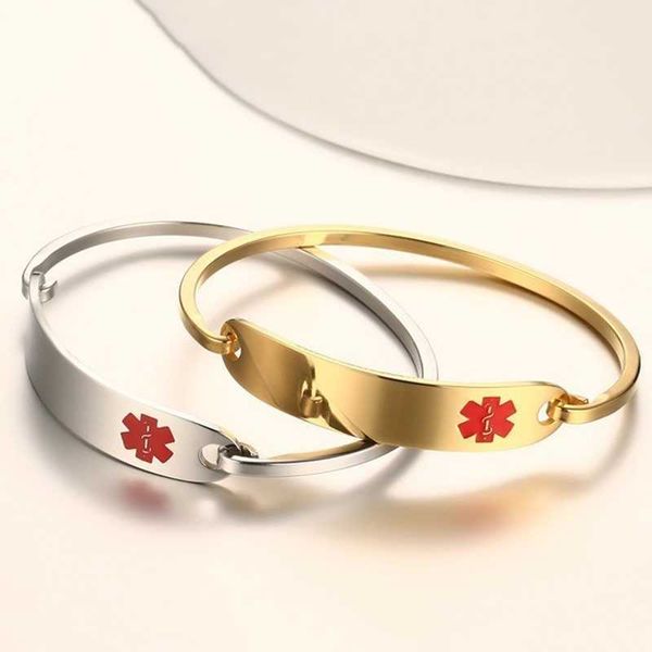 luxury designer bracelet 2021 bangles vnox engraving stainless steel medical alert id bangle personalized for men women/gold color 2.36, Black
luxury designer bracelet 2021 bangles vnox engraving stainless steel medical alert id bangle personalized for men women/gold color 2.36, Black