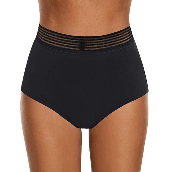 summer women high waist mesh bikini bottoms tummy control swimsuit briefs pants skinny swimming for female two-piece suits
summer women high waist mesh bikini bottoms tummy control swimsuit briefs pants skinny swimming for female two-piece suits