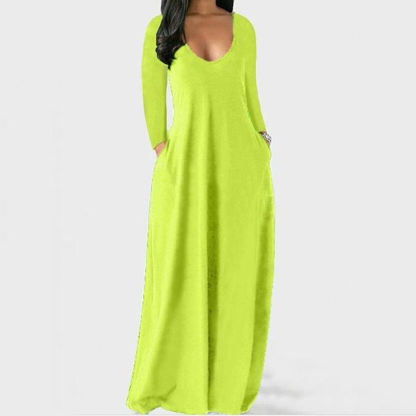 casual dresses bohemian long midi autumn v-neck solid plus size clothing maxi dress for women 2021 sleeve g2828, Black;gray
casual dresses bohemian long midi autumn v-neck solid plus size clothing maxi dress for women 2021 sleeve g2828, Black;gray
