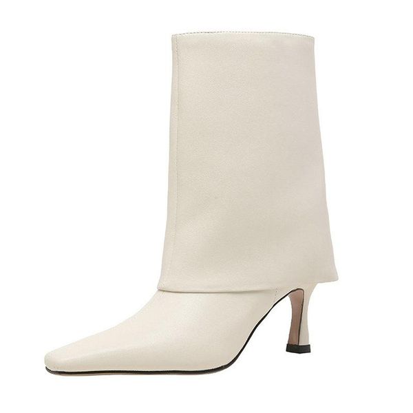 boots elegant thin high heels mid-calf for women genuine leather pointed toe shoes woman winter party ladies, Black
boots elegant thin high heels mid-calf for women genuine leather pointed toe shoes woman winter party ladies, Black