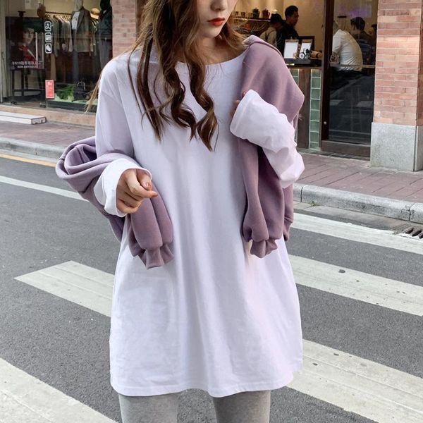 spring women black white round neck cotton long sleeve t-shirts wdc6911 women's t-shirt
spring women black white round neck cotton long sleeve t-shirts wdc6911 women's t-shirt