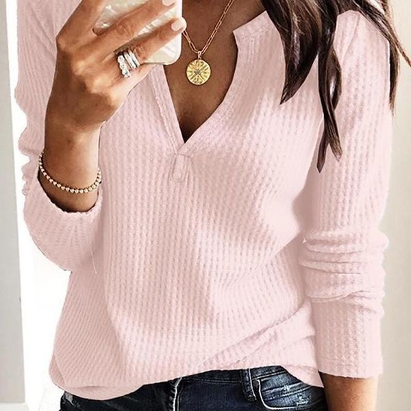 women's t-shirt autumn spring women basic t shirt v-neck long sleeve female casual slim solid clothing, White
women's t-shirt autumn spring women basic t shirt v-neck long sleeve female casual slim solid clothing, White