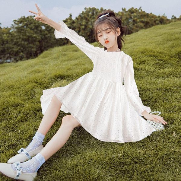 girl's dresses girls white princess dress spring autumn kids clothes long sleeve hollowed out bow party birthday wedding tutu, Red;yellow
girl's dresses girls white princess dress spring autumn kids clothes long sleeve hollowed out bow party birthday wedding tutu, Red;yellow