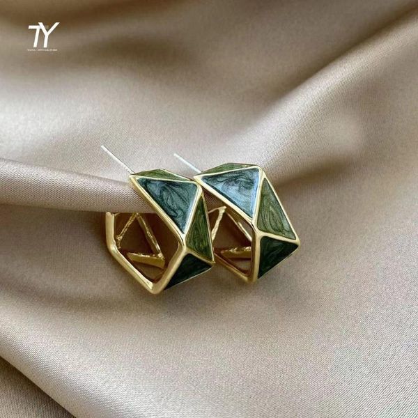 dangle & chandelier 2021 high-grade green drop glaze geometric earrings for woman korean fashion jewelry party girl's unusual, Silver
dangle & chandelier 2021 high-grade green drop glaze geometric earrings for woman korean fashion jewelry party girl's unusual, Silver