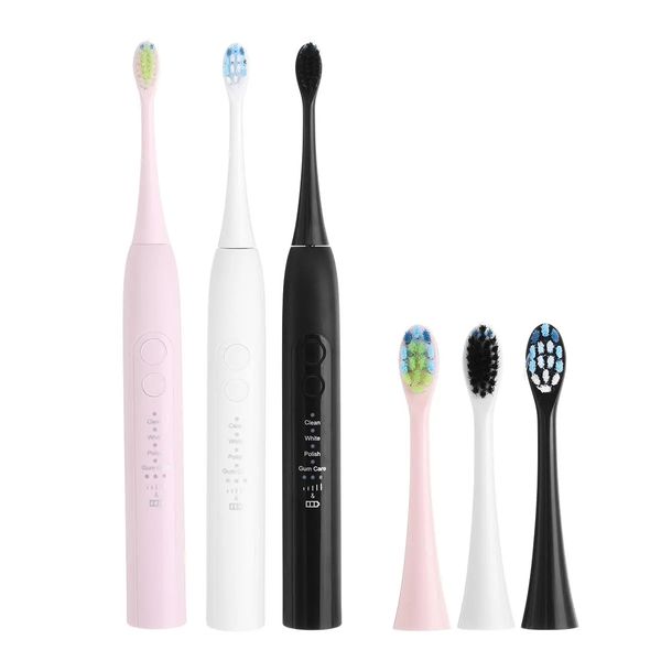 high power inductive usb charging electric toothbrush ultrasonic sonic electric toothbrush - white
high power inductive usb charging electric toothbrush ultrasonic sonic electric toothbrush - white