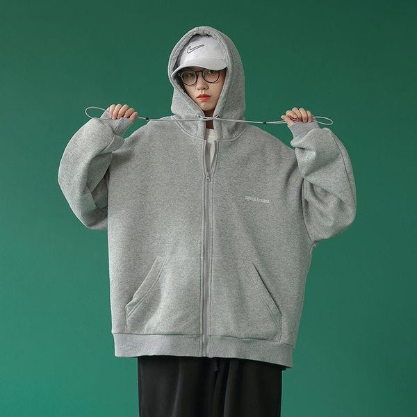 women's jackets oversized solid hooded autumn long sleeve coats zip-up sweatshirts female fashion outerwear casual loose clothes, Black;brown
women's jackets oversized solid hooded autumn long sleeve coats zip-up sweatshirts female fashion outerwear casual loose clothes, Black;brown