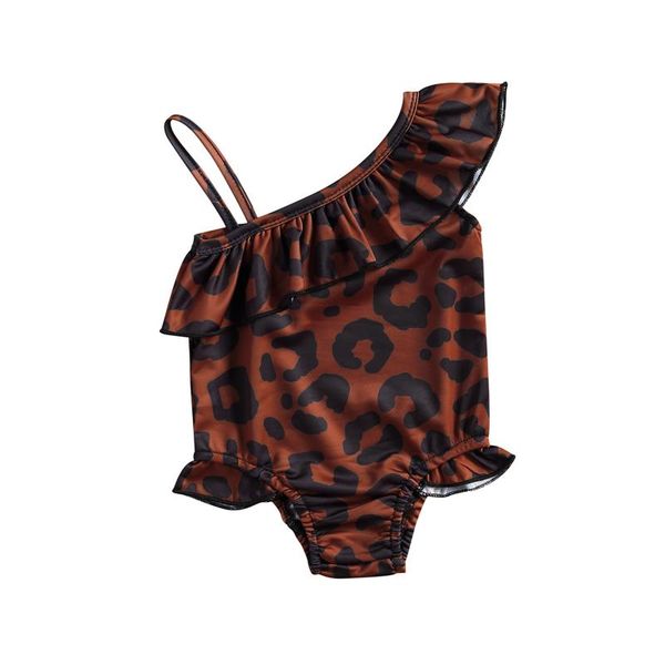 summer toddler baby girls leopard swimsuit spaghetti strap oblique shoulder ruffle trim bodysuit swimwear kids bikini one-pieces, Black
summer toddler baby girls leopard swimsuit spaghetti strap oblique shoulder ruffle trim bodysuit swimwear kids bikini one-pieces, Black