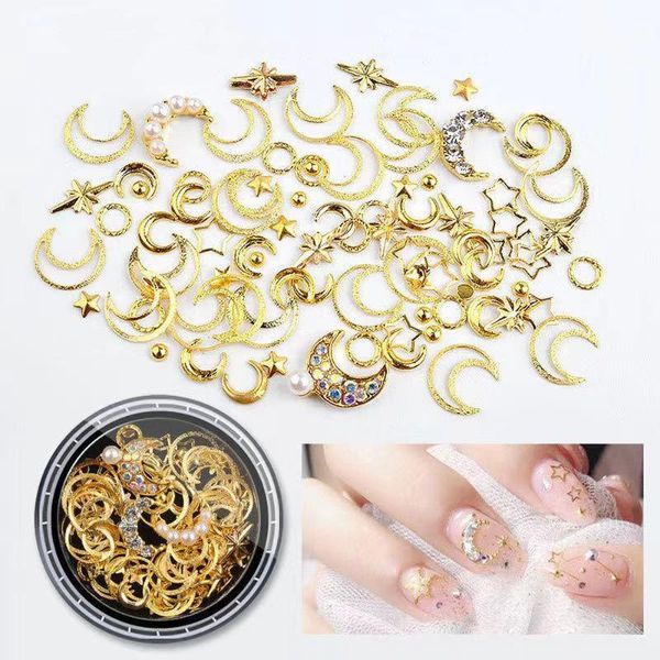 nail art decorations japanese style manicure star moon accessories mixed set metal copper plate round rivet sequin drill decoration, Silver;gold
nail art decorations japanese style manicure star moon accessories mixed set metal copper plate round rivet sequin drill decoration, Silver;gold