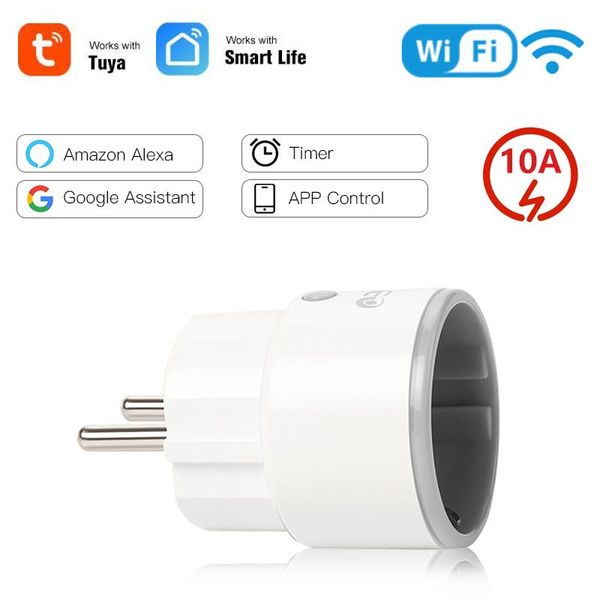 smart home control tuya mini plug power 10a wifi socket with monitor switch remote timer outlet workes alexa echo google
smart home control tuya mini plug power 10a wifi socket with monitor switch remote timer outlet workes alexa echo google