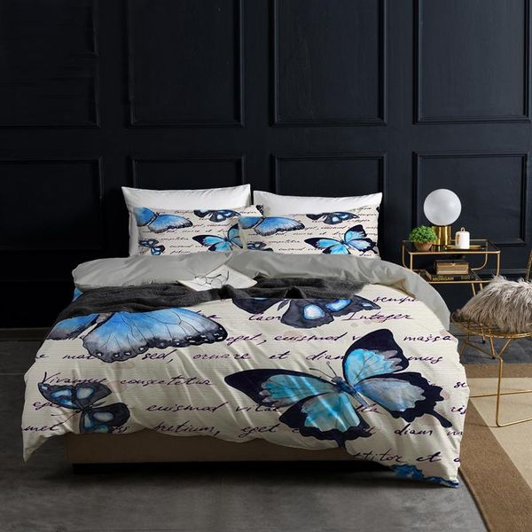 bedding sets modern butterfly 3d reactive printed duvet cover pillowcase animals set home textiles teens 150 double quilt
bedding sets modern butterfly 3d reactive printed duvet cover pillowcase animals set home textiles teens 150 double quilt