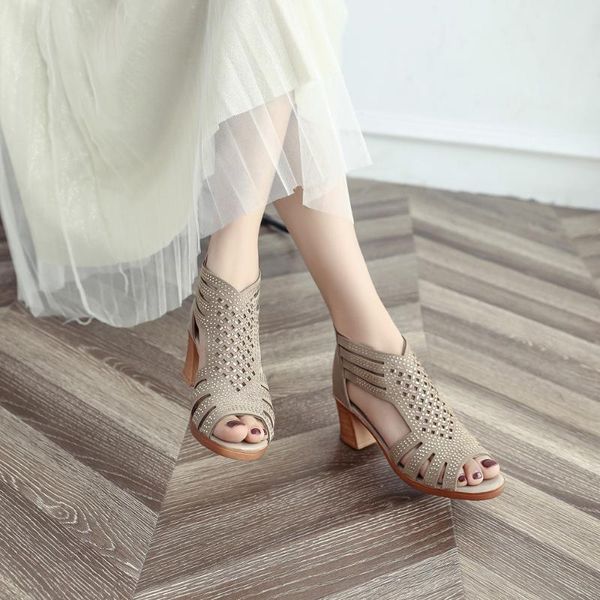 roman shoes women spring summer low chunky heel pointed toe side zip pumps short ankle sandals hollow out retro shoes# g, Black
roman shoes women spring summer low chunky heel pointed toe side zip pumps short ankle sandals hollow out retro shoes# g, Black