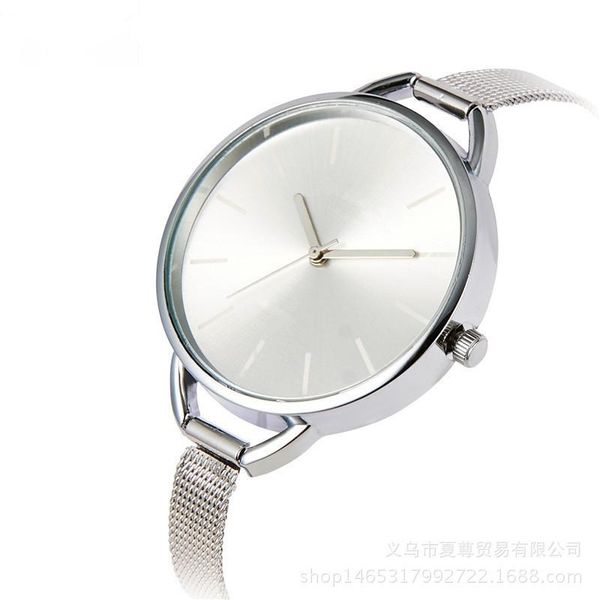 wristwatches logo watch alloy mesh belt women's large meter brand simple quartz can be issued on behalf of others, Slivery;brown
wristwatches logo watch alloy mesh belt women's large meter brand simple quartz can be issued on behalf of others, Slivery;brown