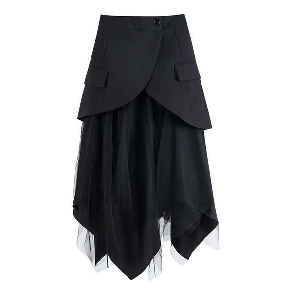 perhaps u black solid asymmetrical mesh midi skirt high street empire vintage a line skirt s0185 210529
perhaps u black solid asymmetrical mesh midi skirt high street empire vintage a line skirt s0185 210529