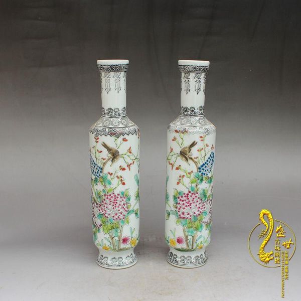 vases jingdezhen antique porcelain pottery vase living room decoration fencai flower a pair of home
vases jingdezhen antique porcelain pottery vase living room decoration fencai flower a pair of home