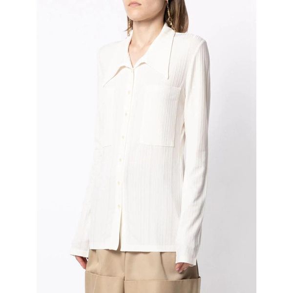 women's blouses & shirts women shirt 2021 spring and summer ladies solid color lapel single-breasted, White
women's blouses & shirts women shirt 2021 spring and summer ladies solid color lapel single-breasted, White
