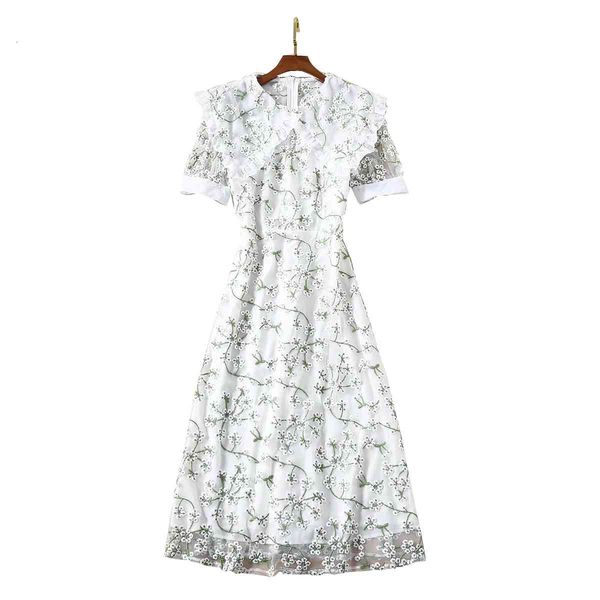 runway dresses european and american high-quality catwalk embroidered navy collar waist short-sleeved dress 5v5y, Black
runway dresses european and american high-quality catwalk embroidered navy collar waist short-sleeved dress 5v5y, Black