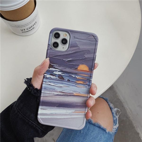 cell phone pouches ocean sunrise oil painting po frame case for 12 11 pro x xs max xr 8 7 plus soft imd silicon back cover coque
cell phone pouches ocean sunrise oil painting po frame case for 12 11 pro x xs max xr 8 7 plus soft imd silicon back cover coque