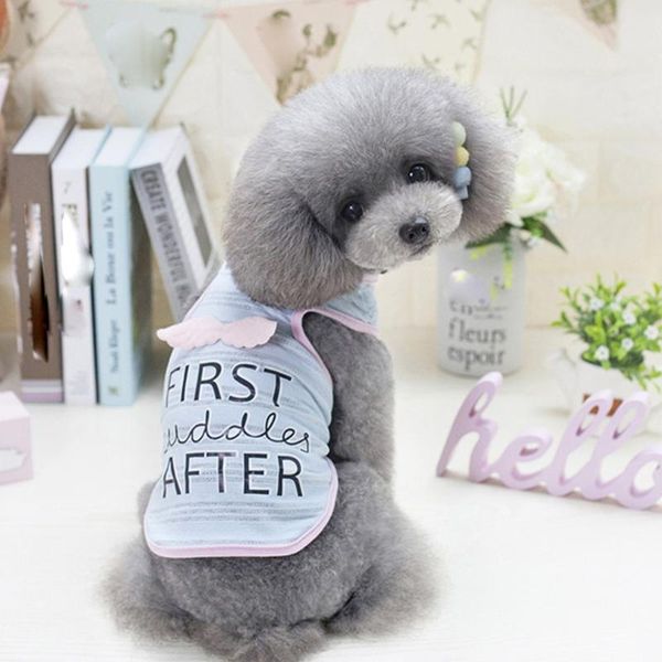 dog apparel summer pet vest coat clothes cute angel wings mesh shirt for puppy cats teddy
dog apparel summer pet vest coat clothes cute angel wings mesh shirt for puppy cats teddy