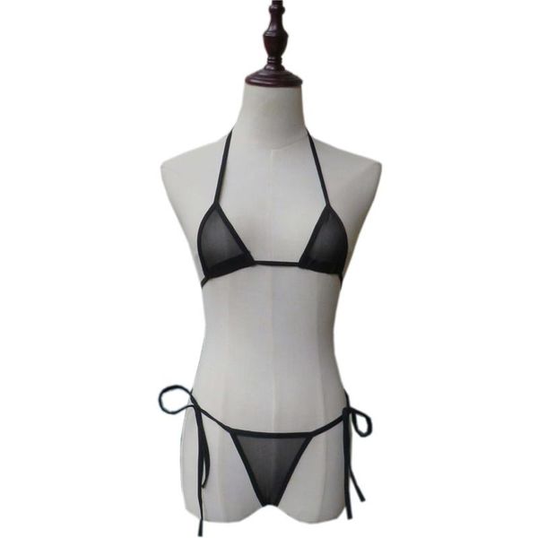 micro bikini swimwear women swimsuit biquini mini bikinis net yarn transparent triangle halter lace large size thong women's, White;black
micro bikini swimwear women swimsuit biquini mini bikinis net yarn transparent triangle halter lace large size thong women's, White;black