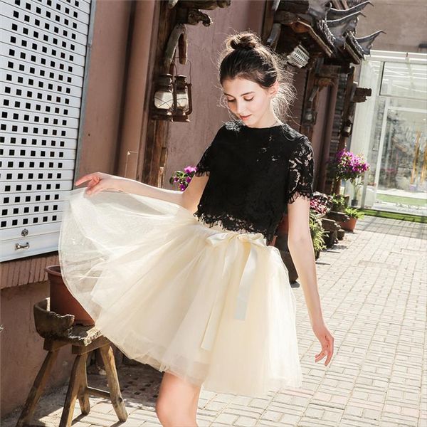 7 layers midi tulle girls women skirt fashion tutu ball gown petticoat lolita faldas saia jupe, Black
7 layers midi tulle girls women skirt fashion tutu ball gown petticoat lolita faldas saia jupe, Black