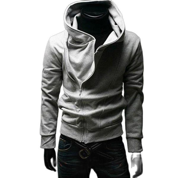 men's hoodies & sweatshirts spring and autumn sweater oblique zipper hoodie plus velvet personality self-cultivation hooded windproof c, Black
men's hoodies & sweatshirts spring and autumn sweater oblique zipper hoodie plus velvet personality self-cultivation hooded windproof c, Black