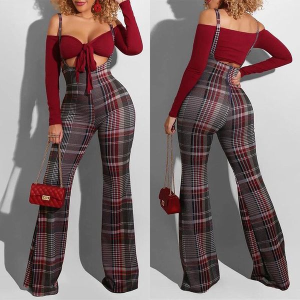 women's pants & capris spring women fashion spaghetti strap high wasit casual plaid colorblock suspender long overalls sexy, Black;white
women's pants & capris spring women fashion spaghetti strap high wasit casual plaid colorblock suspender long overalls sexy, Black;white