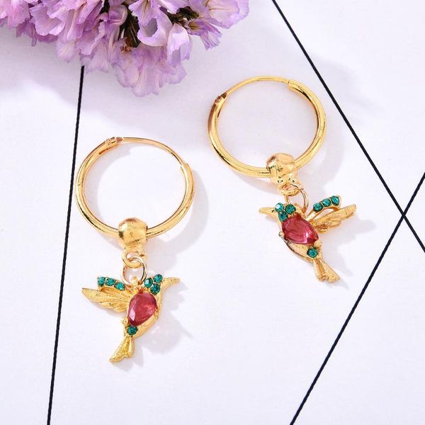hoop & huggie temperament cute street style earrings 1 pairs of hummingbird fashion female earring threader long pendant tassel hanging, Golden;silver
hoop & huggie temperament cute street style earrings 1 pairs of hummingbird fashion female earring threader long pendant tassel hanging, Golden;silver