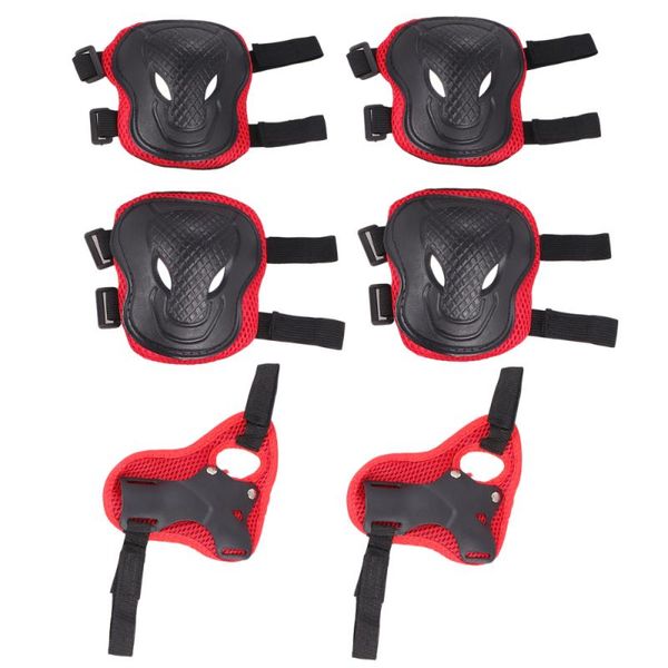 set 6pcs sports protective pads kids thicken protection elbow knee for chidlren &, Black;gray
set 6pcs sports protective pads kids thicken protection elbow knee for chidlren &, Black;gray